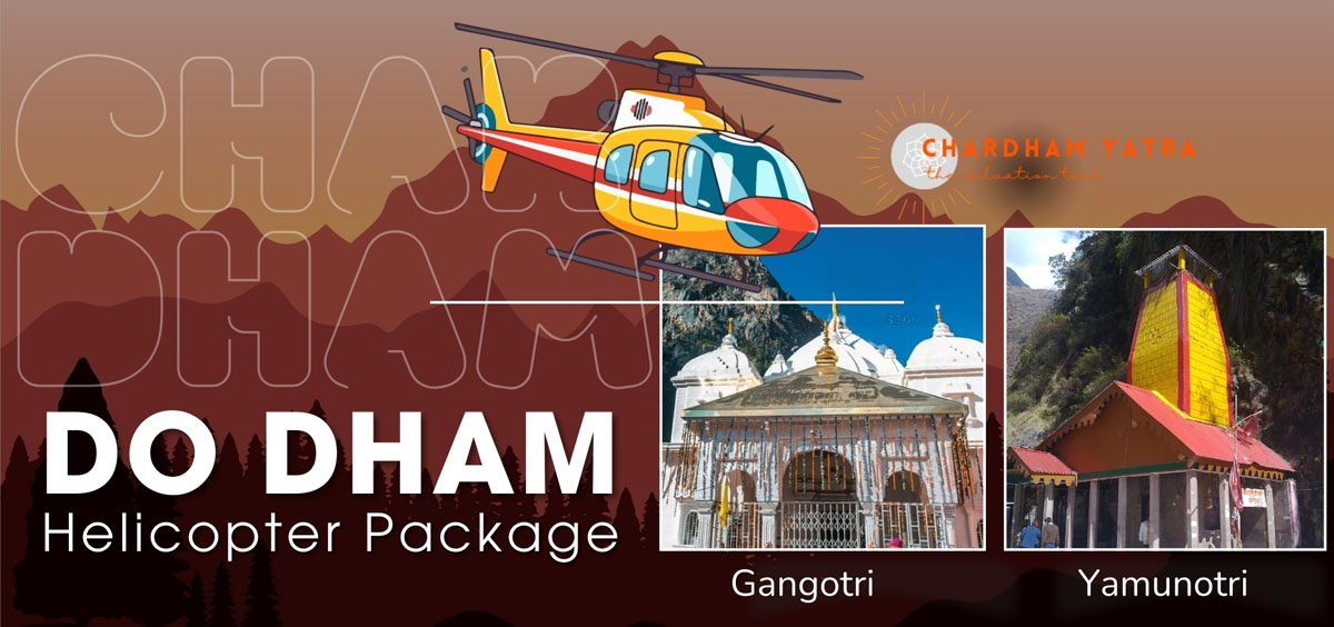 Do Dham Helicopter Yatra Tour Package Ex Dehradun