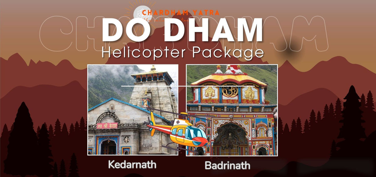 Do Dham Yatra by Helicopter